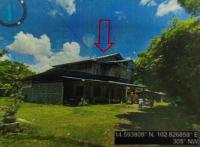 บ้านเดี่ยวหลุดจำนอง ธ.ธนาคารอาคารสงเคราะห์ บุรีรัมย์ นางรอง ถนนหัก
